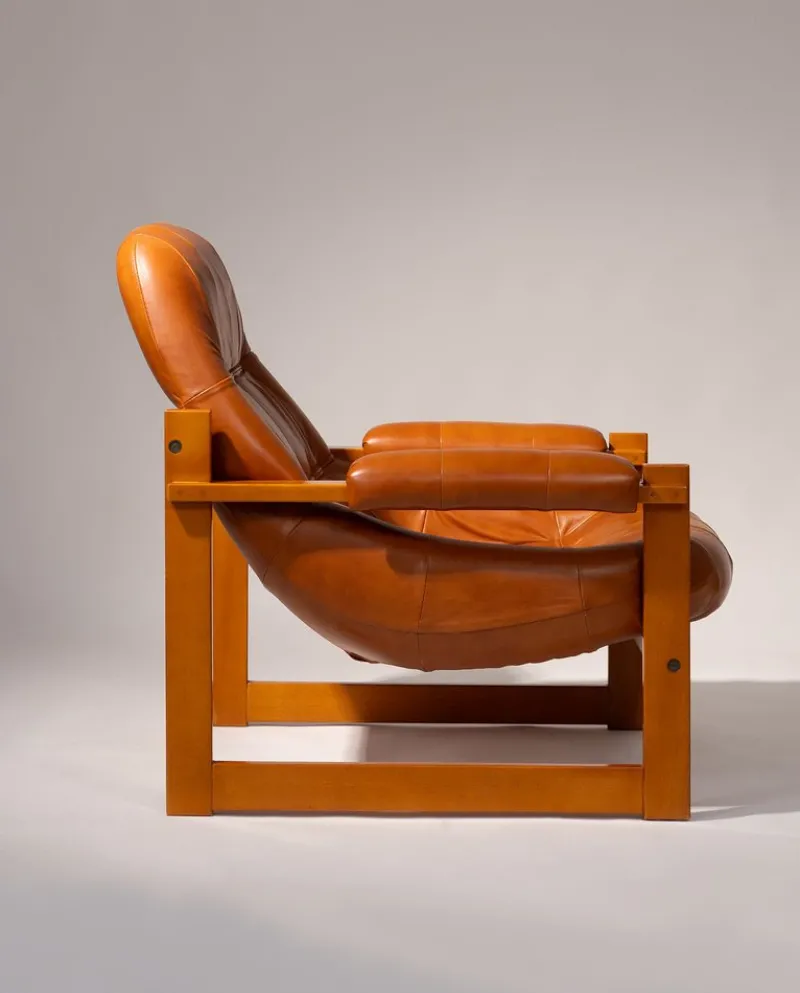 Pamono MP-91 Lounge Chair by Percival Lafer, 1970a> Lounge Chairs & Armchairs
