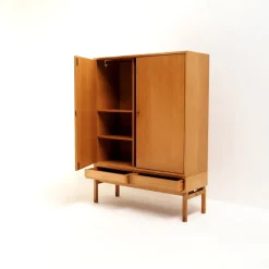 Pamono MTP Wardrobe in Oak by Marian Grabinski for Ikea, 1963><noscript><img width=
