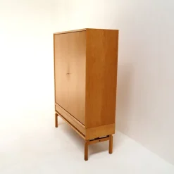 Pamono MTP Wardrobe in Oak by Marian Grabinski for Ikea, 1963><noscript><img width=