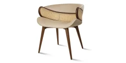 Pamono Mudhif Dining Armchairs from Alma De Luce, Set of 6> Seating