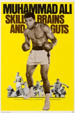 Online Pamono Muhammad Ali: Skill, Brains and Guts Movie Poster, USA, 1975