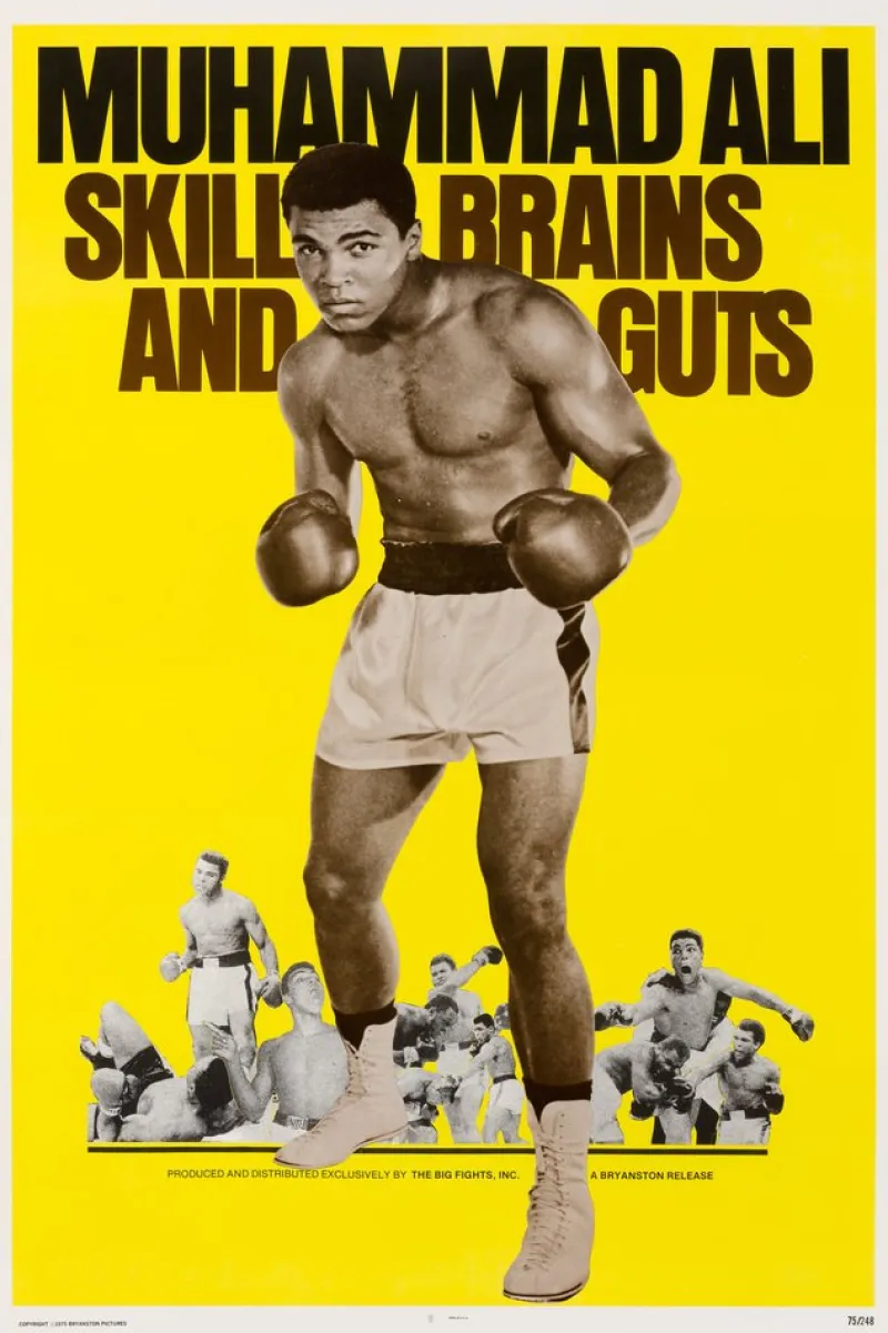Online Pamono Muhammad Ali: Skill, Brains and Guts Movie Poster, USA, 1975