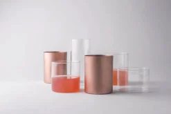Pamono Mule Copper Mug by Lara Caffi for KnIndustrie, Set of 6><noscript><img width=