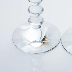 New Pamono Multi Color Baccarat Wine Crystal Glasses, France, 1960, Set of 6
