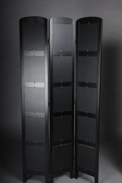 Pamono Multi-Colored Ebonized Room Divider><noscript><img width=