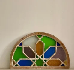 Pamono Multi-colored Stained Glass Decoration> Architectural Elements