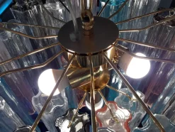 Pamono Multicolour Trunks Chandelier from Murano Glass><noscript><img width=