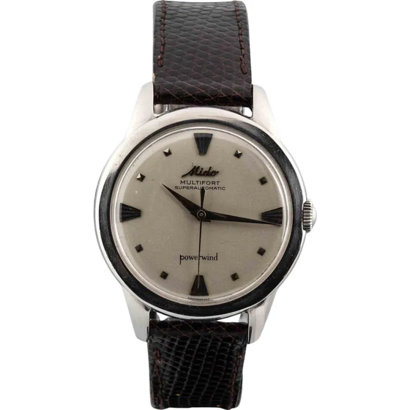 Pamono Multifort Superautomatic Powerwind Watch from Mido, 1950s> Watches