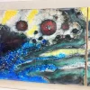 Pamono Mural in Ceramic from Karlsruher Majolika, 1960s> Architectural Elements