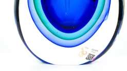 Pamono Murano & Sommerso Glass Vase by Michele Onesto for Made Murano Glass, 2019> Tabletop