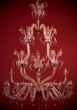 Online Pamono Murano Chandelier by Atelier Iskra for Ribes the Art of Glass