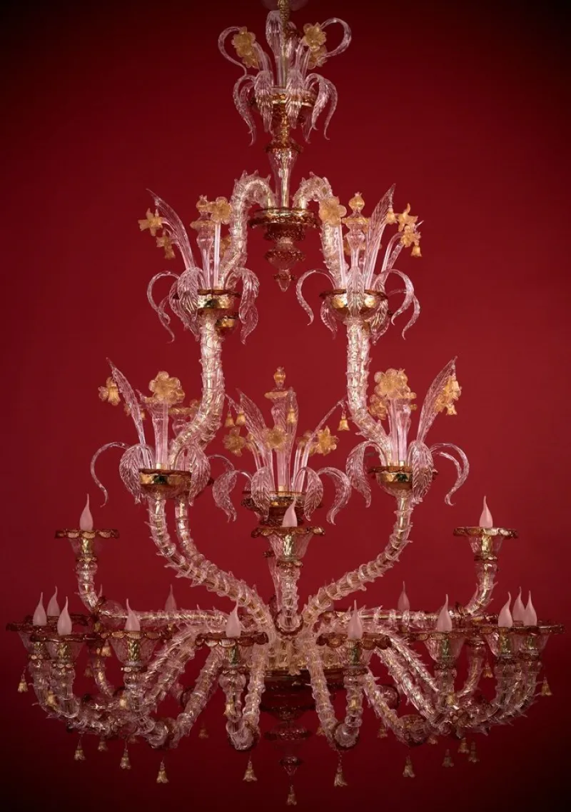 Online Pamono Murano Chandelier by Atelier Iskra for Ribes the Art of Glass