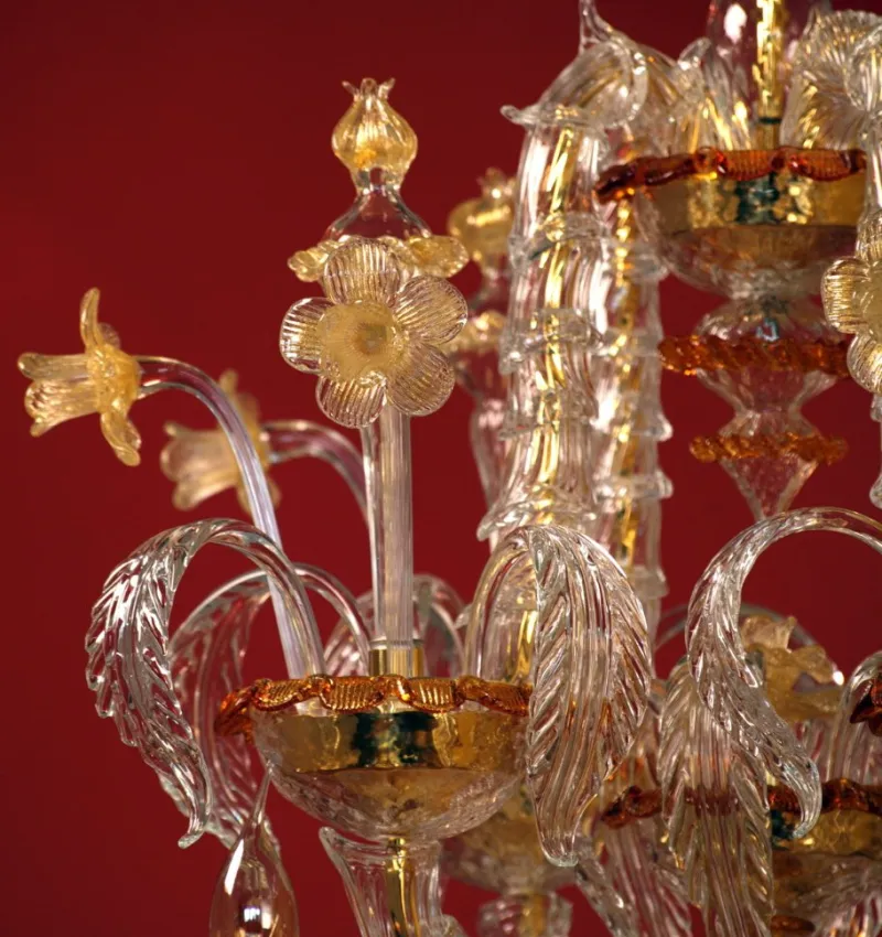 Online Pamono Murano Chandelier by Atelier Iskra for Ribes the Art of Glass
