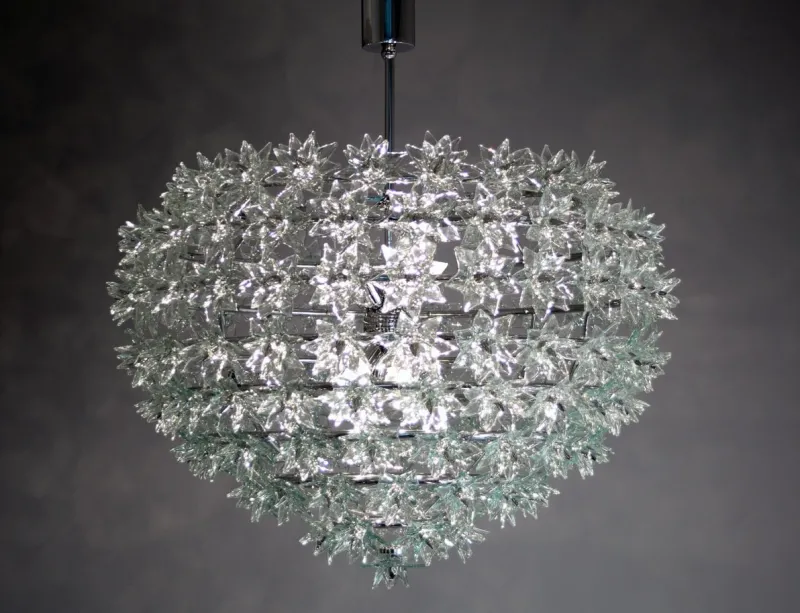 Pamono Murano Chandelier by Atelier Iskra for Ribo the Art of Glass