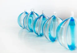 Hot Pamono Murano Christmas Baubles by Mariana Iskra for Ribes Studio, Set of 6