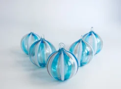 Hot Pamono Murano Christmas Baubles by Mariana Iskra for Ribes Studio, Set of 6