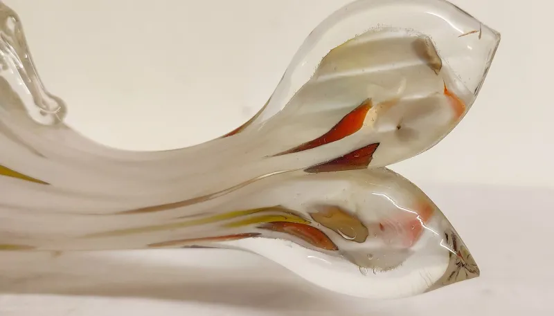 Pamono Murano Crystal Fish, Italy, 1970s> Dinnerware Accessories