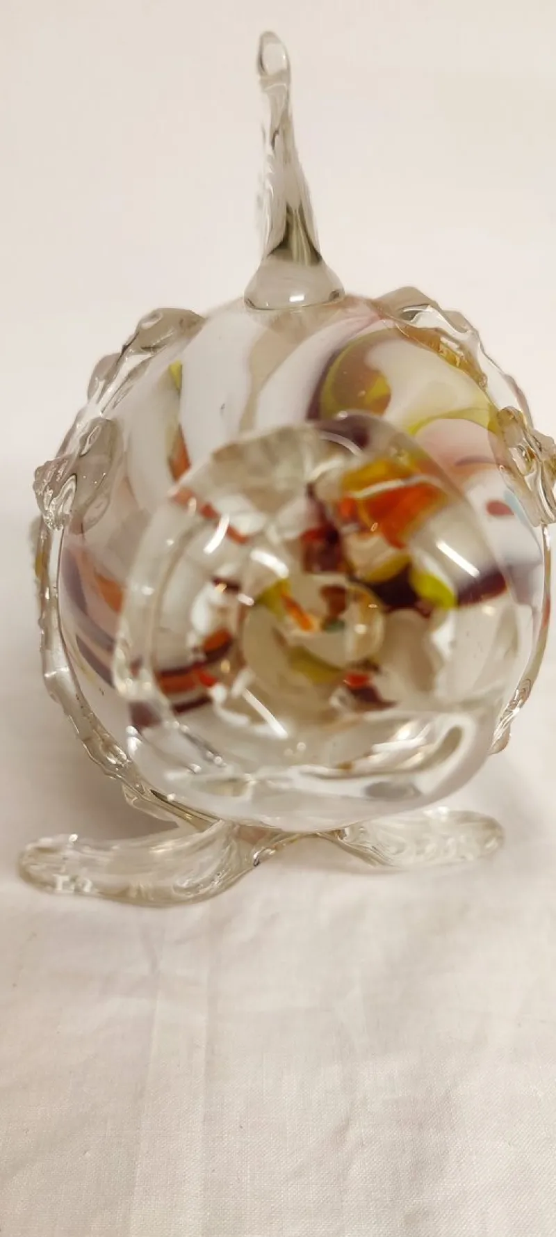 Pamono Murano Crystal Fish, Italy, 1970s> Dinnerware Accessories
