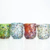 Discount Pamono Murano Crystal Glasses by Mariana Iskra, Set of 6