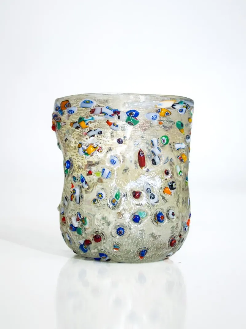 Discount Pamono Murano Crystal Glasses by Mariana Iskra, Set of 6