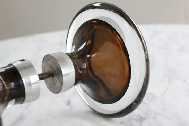 Pamono Murano Door Handle by Seguso Türgriff for Made Murano Glass, 1960s> Architectural Elements