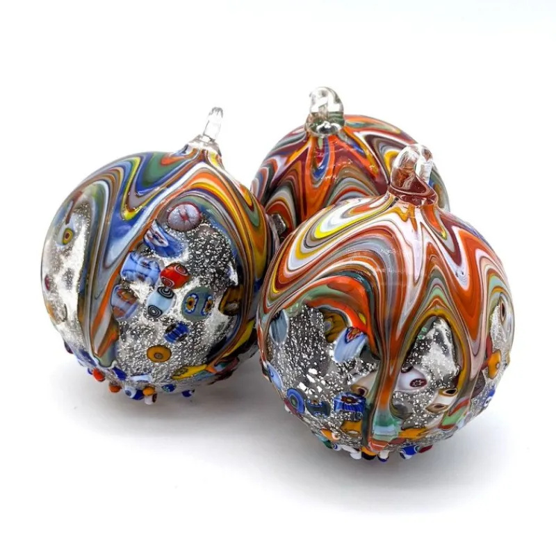 Pamono Murano Glass Balls from YourMurano, Set of 3> Decorative Objects