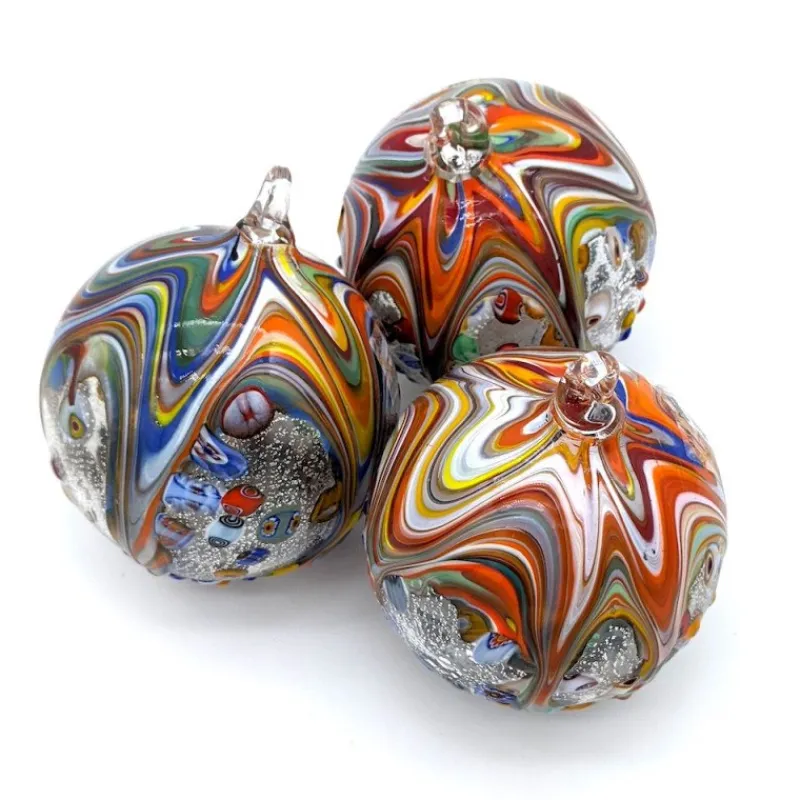 Pamono Murano Glass Balls from YourMurano, Set of 3> Decorative Objects
