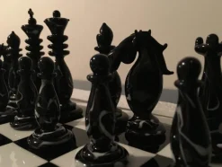 New Pamono Murano Glass Chessboard from Simoeng, Italy