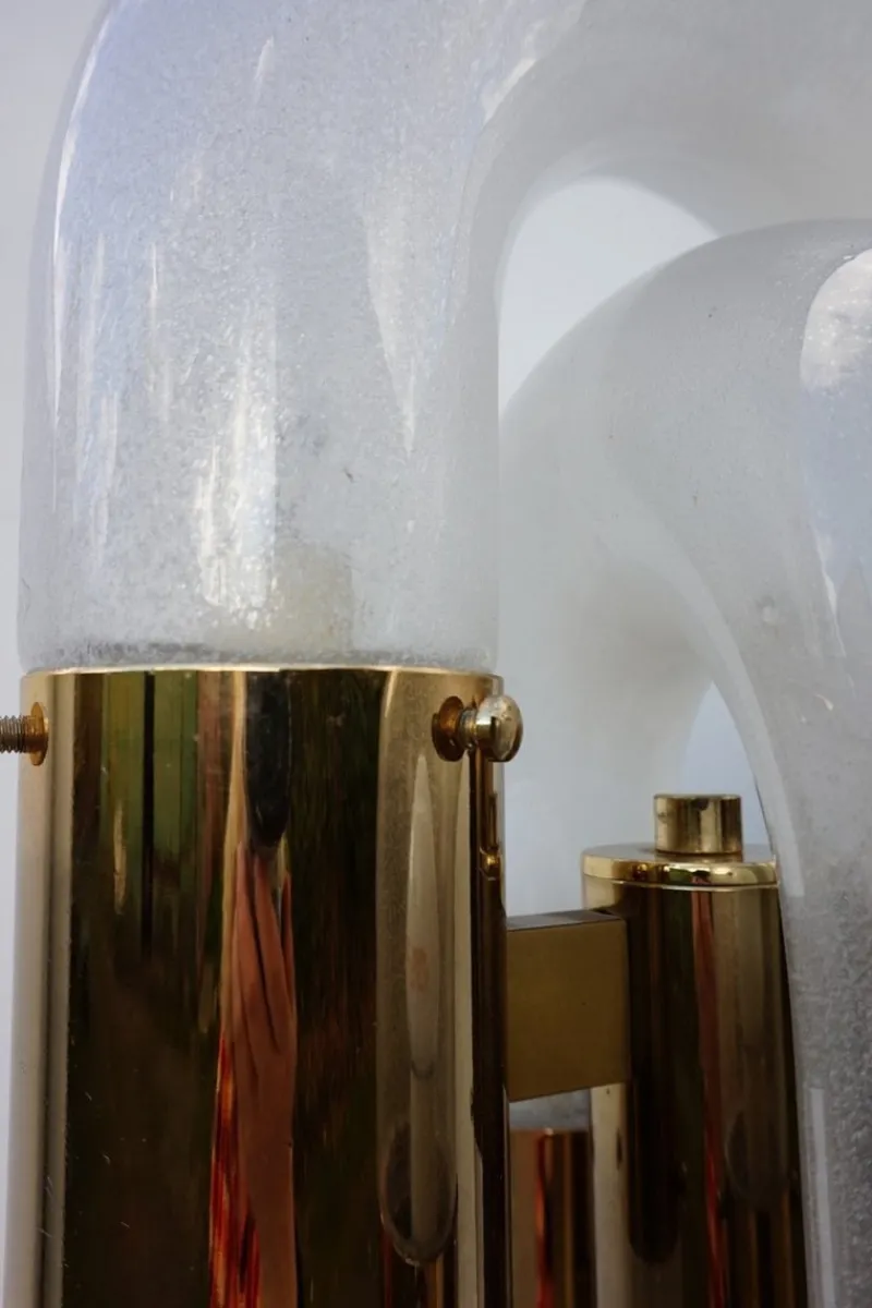 Pamono Murano Glass Floor Lamp by Aldo Nason for Mazegga, 1970s> Floor Lamps