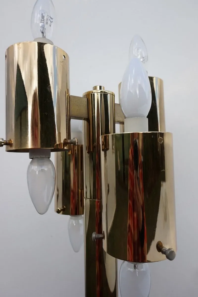 Pamono Murano Glass Floor Lamp by Aldo Nason for Mazegga, 1970s> Floor Lamps
