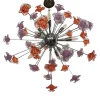 Pamono Murano Glass Flowers Italian Sputnik Chandelier by Simoeng> Ceiling Lights