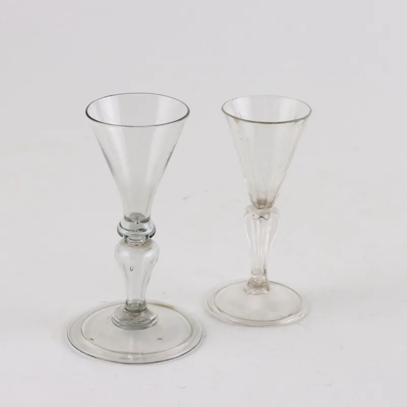 Sale Pamono Murano Glass Glasses, Italy, 18th Century, Set of 6