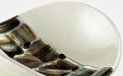 Best Pamono Murano Glass Ivory Pope Plates by Stefano Birello for VeVe, 2019, Set of 3