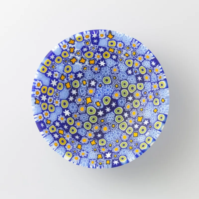 Pamono Murano Glass Millefiori Bowl by Ercole Moretti