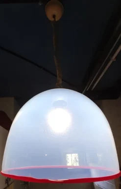 Clearance Pamono Murano Glass Pendant Lamp by Roberto Pamio & Renato Toso for Leucos, 1970s