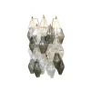Hot Pamono Murano Glass Poliedri Sconces with Gold 24 Karat Metal Frame from Simoeng, Set of 2