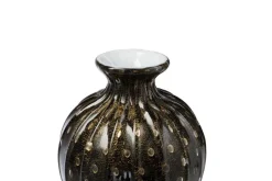 Best Pamono Murano Glass Sculpture Vase by 1295 Murano