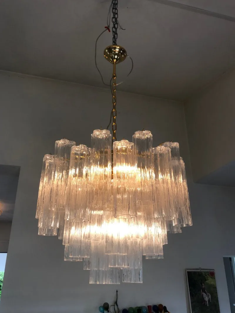 Pamono Murano Glass Sputnik Chandelier from Simoeng> Ceiling Lights