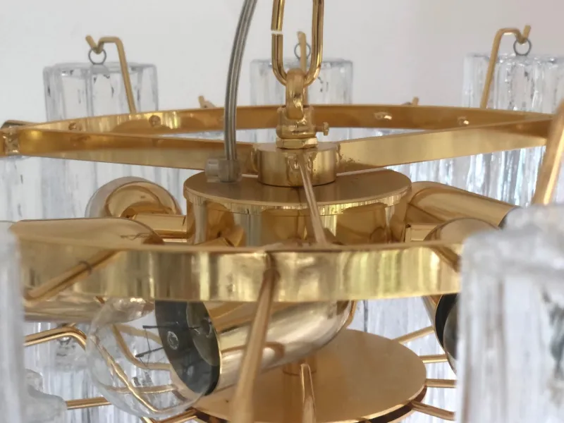 Pamono Murano Glass Sputnik Chandelier from Simoeng> Ceiling Lights