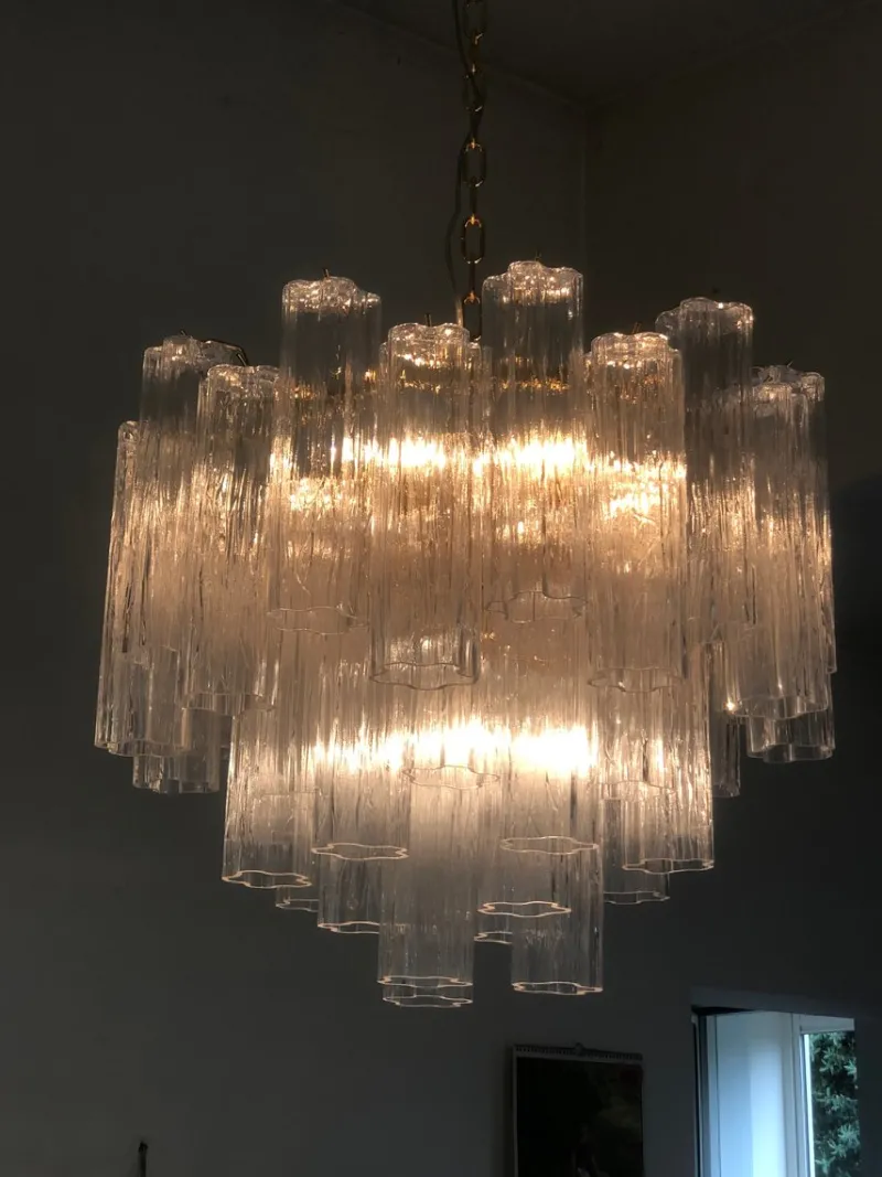 Pamono Murano Glass Sputnik Chandelier from Simoeng> Ceiling Lights