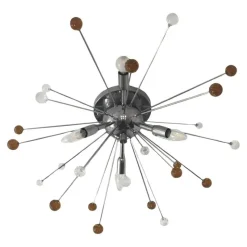 Pamono Murano Glass Sputnik Flush Mount by Simoeng> Ceiling Lights
