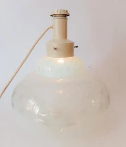 Pamono Murano Glass Table Lamp by Gambaro and Tagliapietra, 1970s