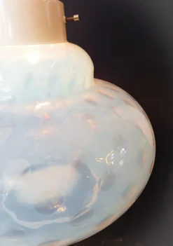 Pamono Murano Glass Table Lamp by Gambaro and Tagliapietra, 1970s