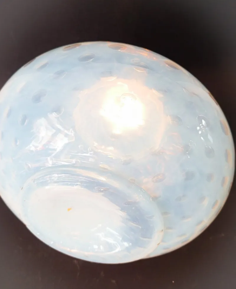 Pamono Murano Glass Table Lamp by Gambaro and Tagliapietra, 1970s
