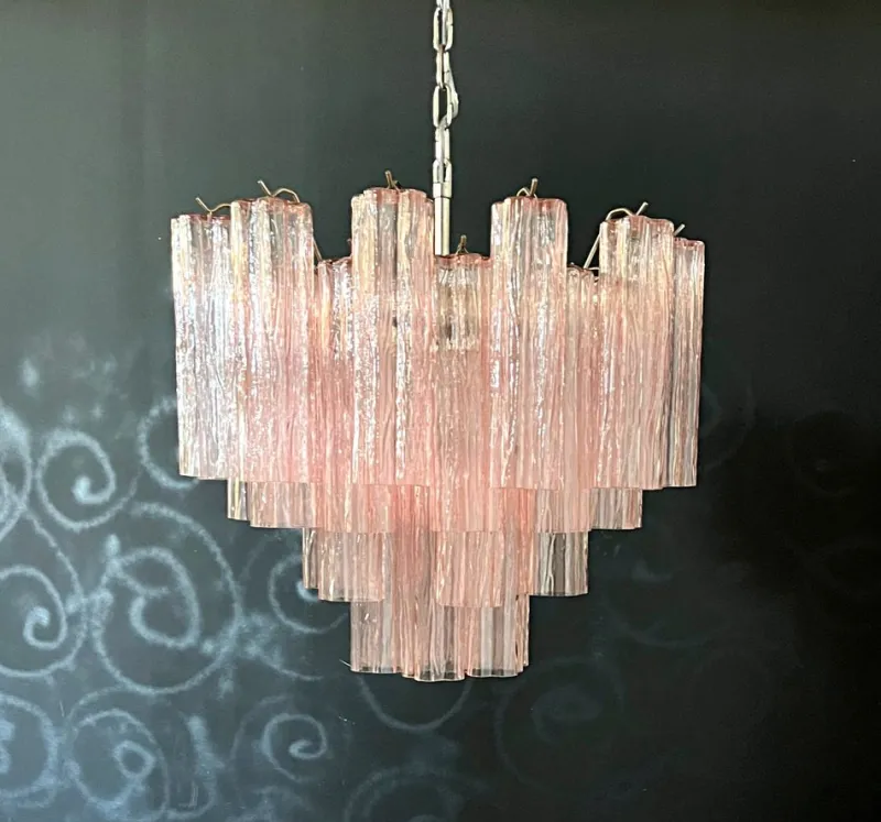 Pamono Murano Glass Tube Chandelier> Ceiling Lights