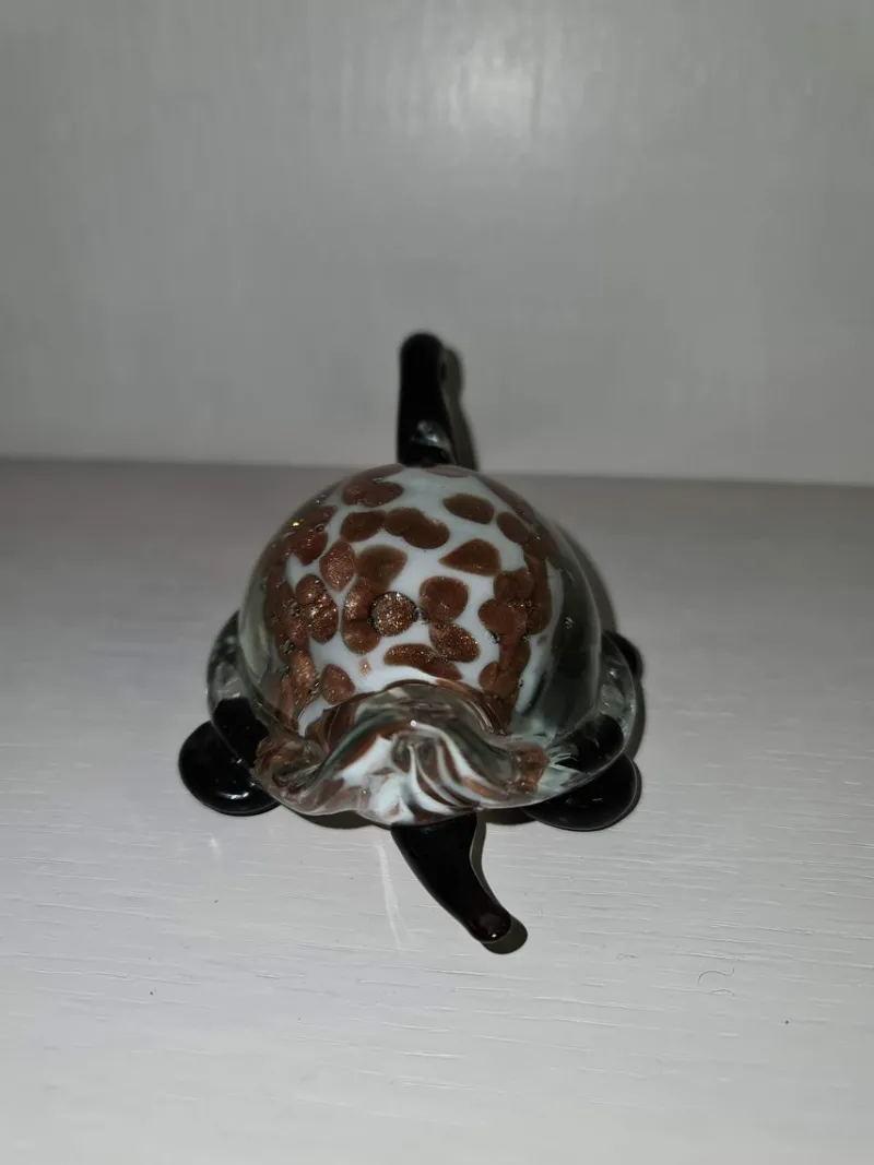 Pamono Murano Glass Turtle, 1960s> Mid-Century