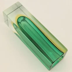 Pamono Murano Glass Vase by Flavio Poli, Italy, 1950s