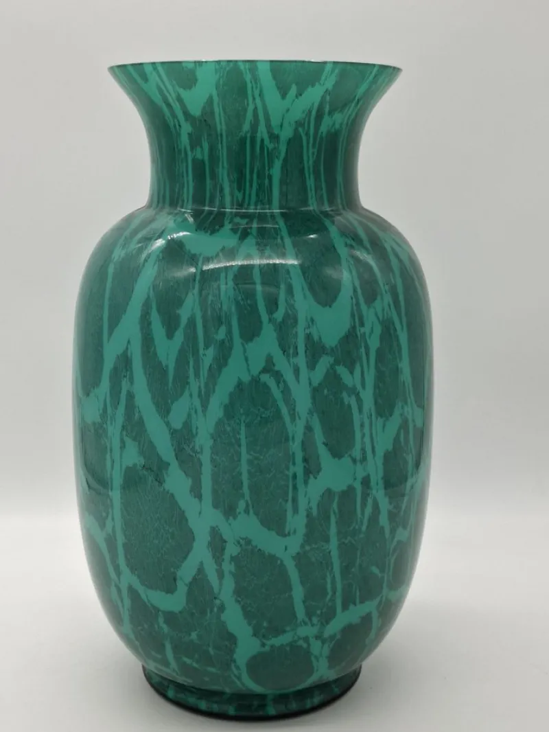 Pamono Murano Glass Vase by Veart, 1980> Vases