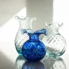 Clearance Pamono Murano Glass Vases by Mariana Iskra for Ribes the Art of Glass, Set of 3