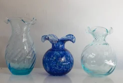 Clearance Pamono Murano Glass Vases by Mariana Iskra for Ribes the Art of Glass, Set of 3